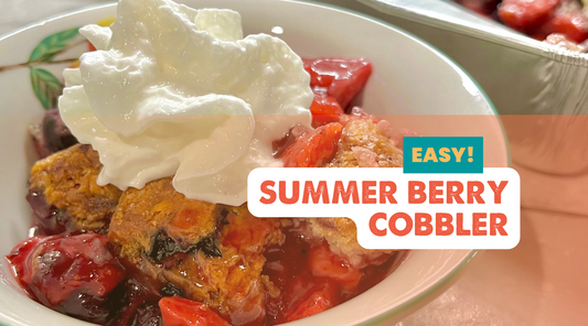Easy Summer Berry Cobbler